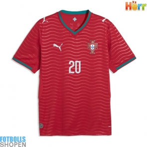 Billiga Portugal Joao Cancelo #20 Hemmatröja VM 2026 Kortärmad